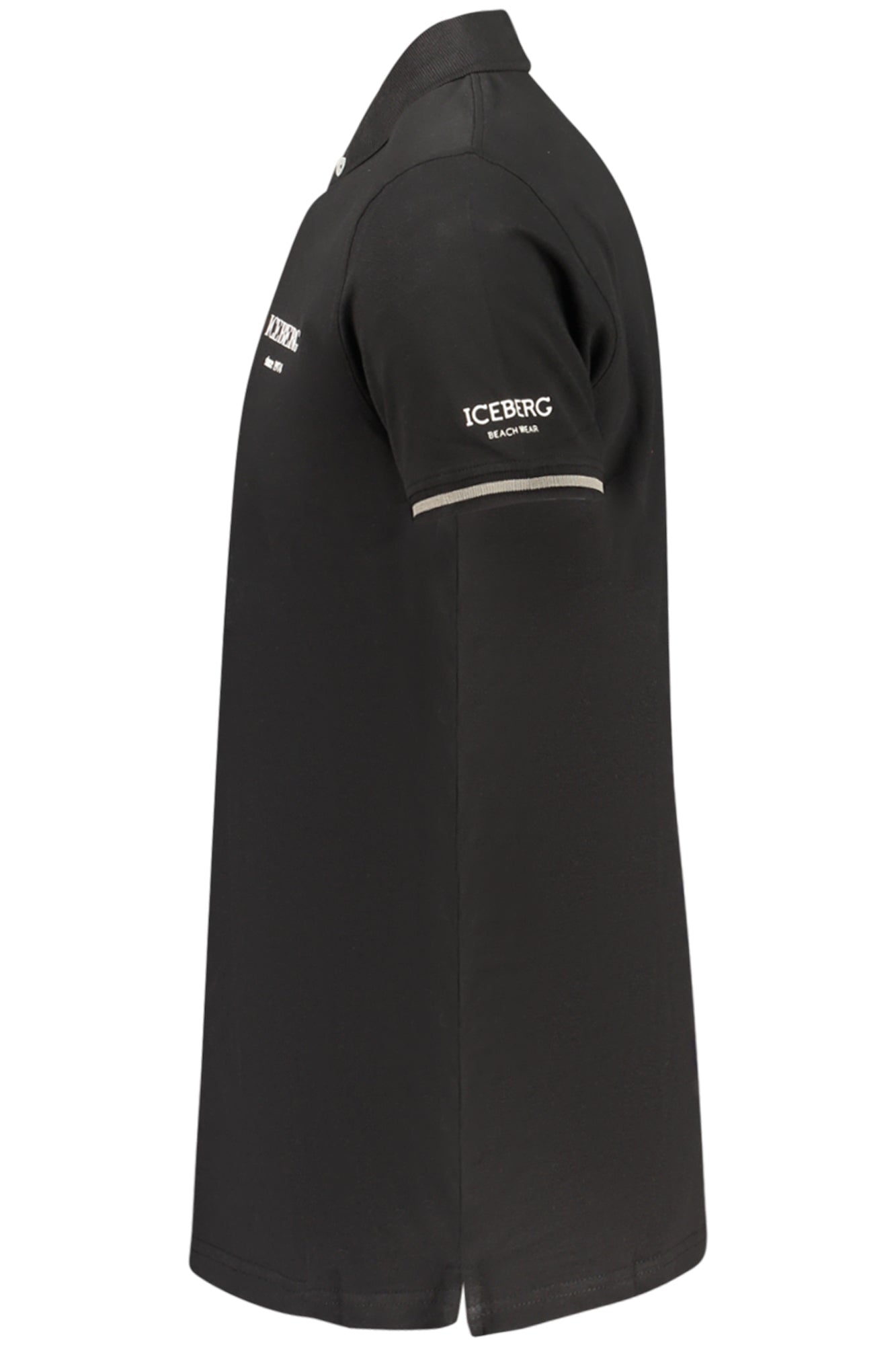 ICEBERG POLO MANICHE CORTE UOMO NERO - Grandi Firme Lab