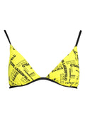 KARL LAGERFELD BEACHWEAR COSTUME PARTE SOPRA DONNA GIALLO - Grandi Firme Lab