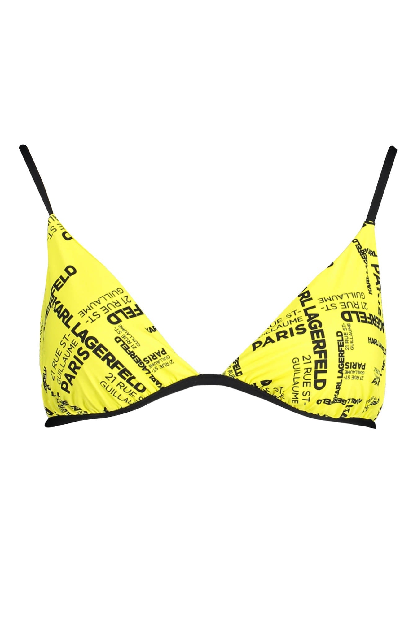 KARL LAGERFELD BEACHWEAR COSTUME PARTE SOPRA DONNA GIALLO - Grandi Firme Lab