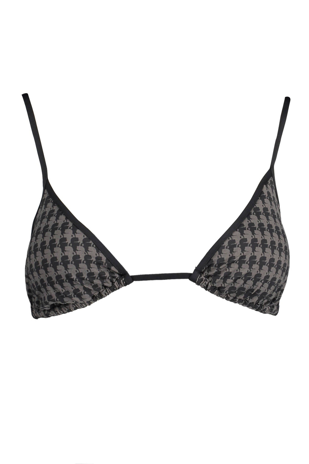 KARL LAGERFELD BEACHWEAR COSTUME PARTE SOPRA DONNA NERO - Grandi Firme Lab