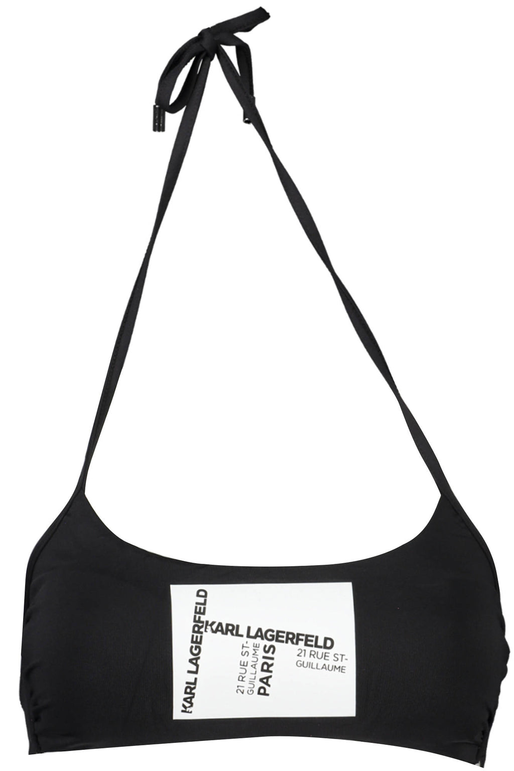 KARL LAGERFELD BEACHWEAR COSTUME PARTE SOPRA DONNA NERO - Grandi Firme Lab