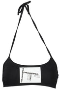 KARL LAGERFELD BEACHWEAR COSTUME PARTE SOPRA DONNA NERO - Grandi Firme Lab