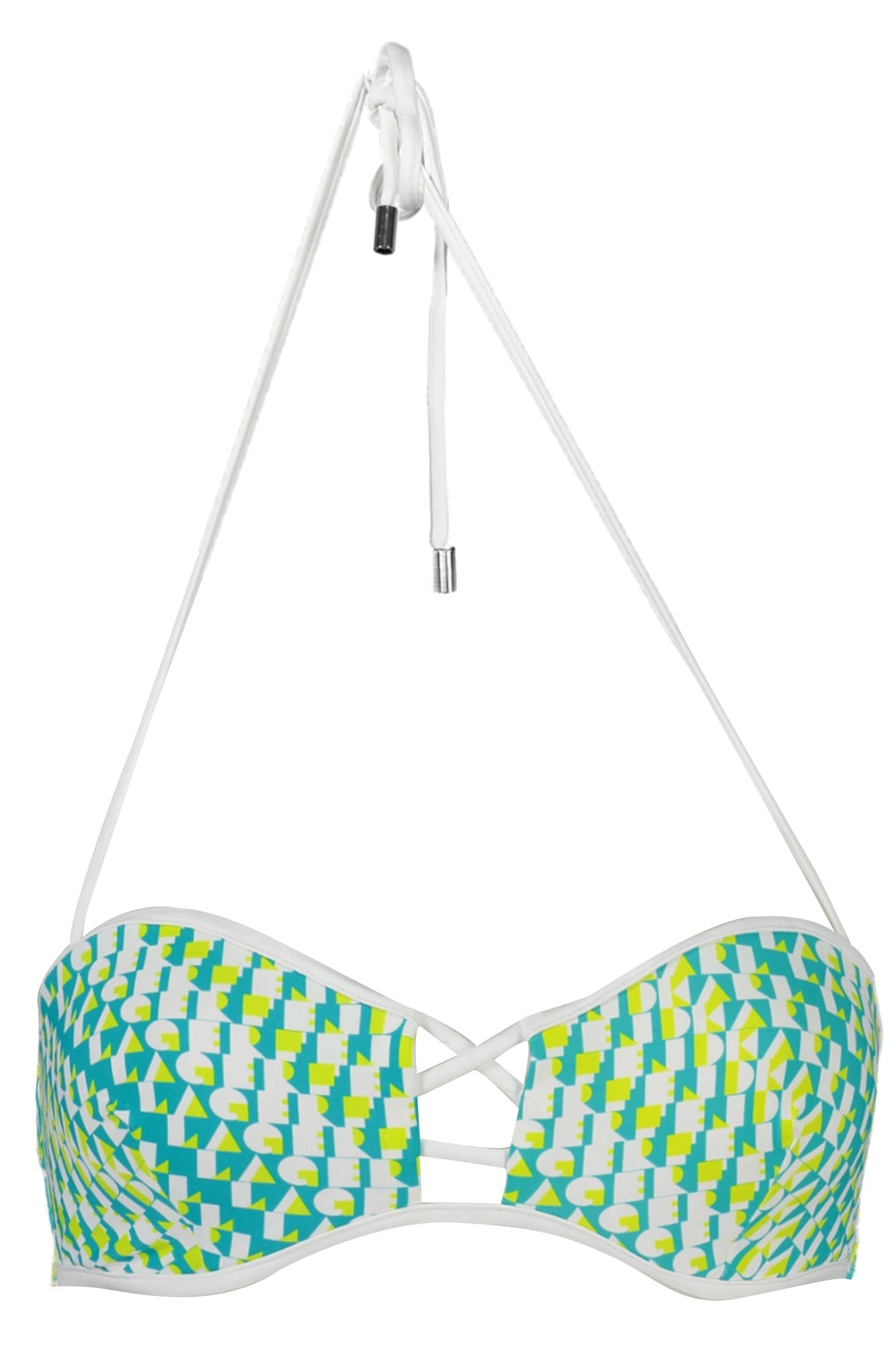 KARL LAGERFELD BEACHWEAR COSTUME PARTE SOPRA DONNA VERDE - Grandi Firme Lab