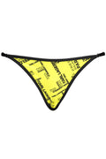 KARL LAGERFELD BEACHWEAR COSTUME PARTE SOTTO DONNA GIALLO - Grandi Firme Lab