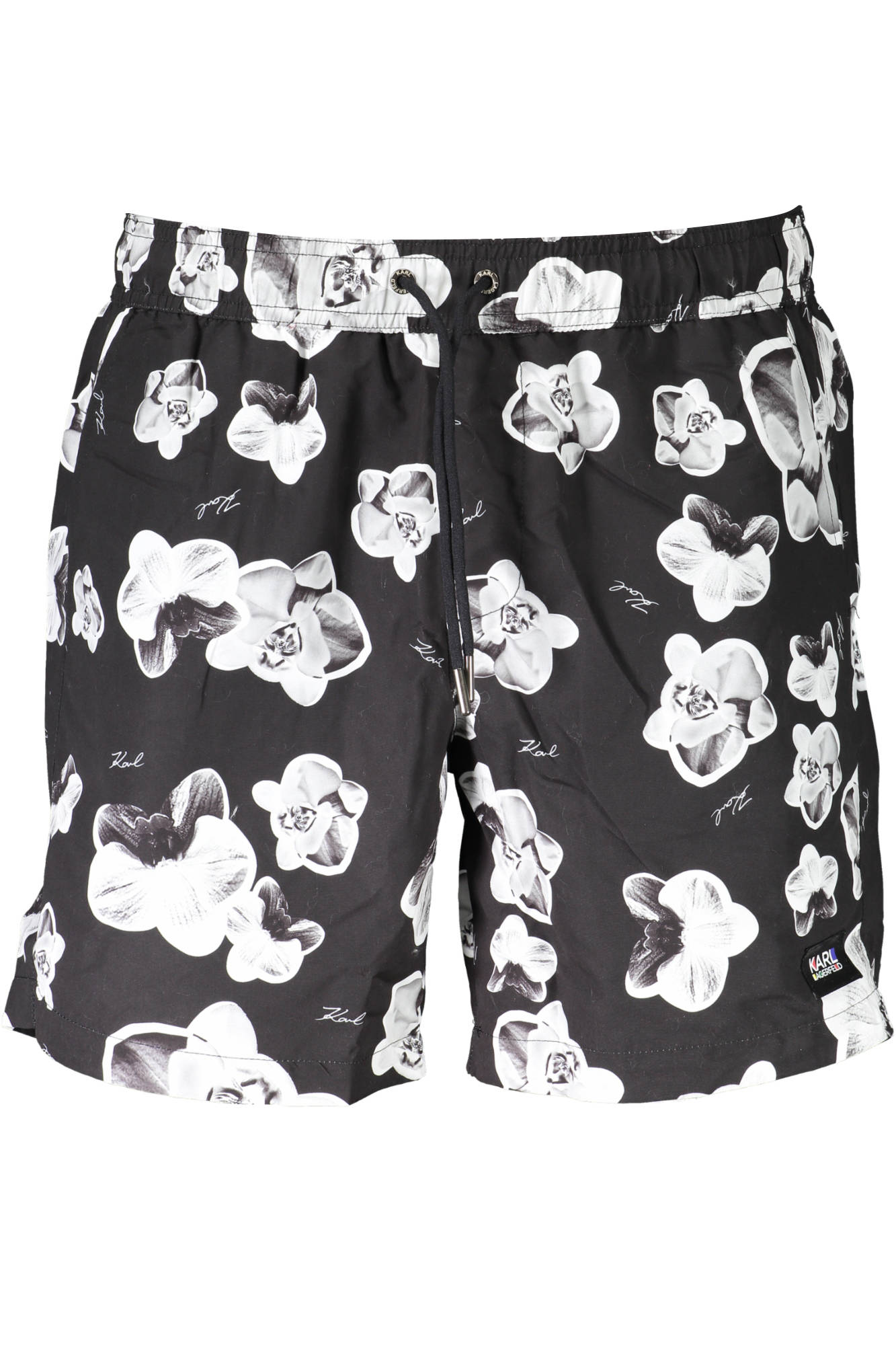 KARL LAGERFELD BEACHWEAR COSTUME PARTE SOTTO UOMO NERO - Grandi Firme Lab
