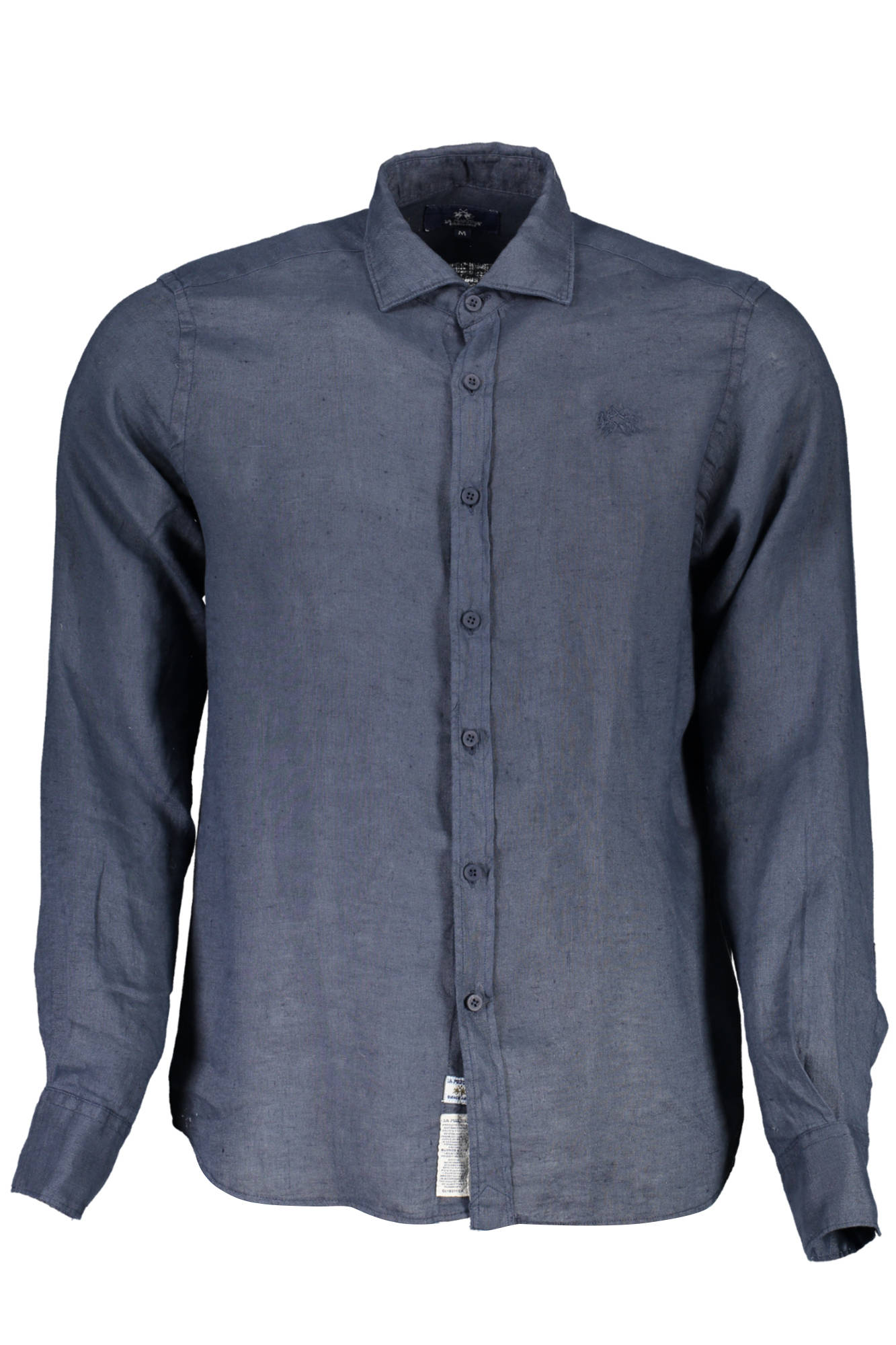 LA MARTINA CAMICIA MANICHE LUNGHE UOMO BLU - Grandi Firme Lab
