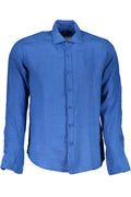 LA MARTINA CAMICIA MANICHE LUNGHE UOMO BLU - Grandi Firme Lab