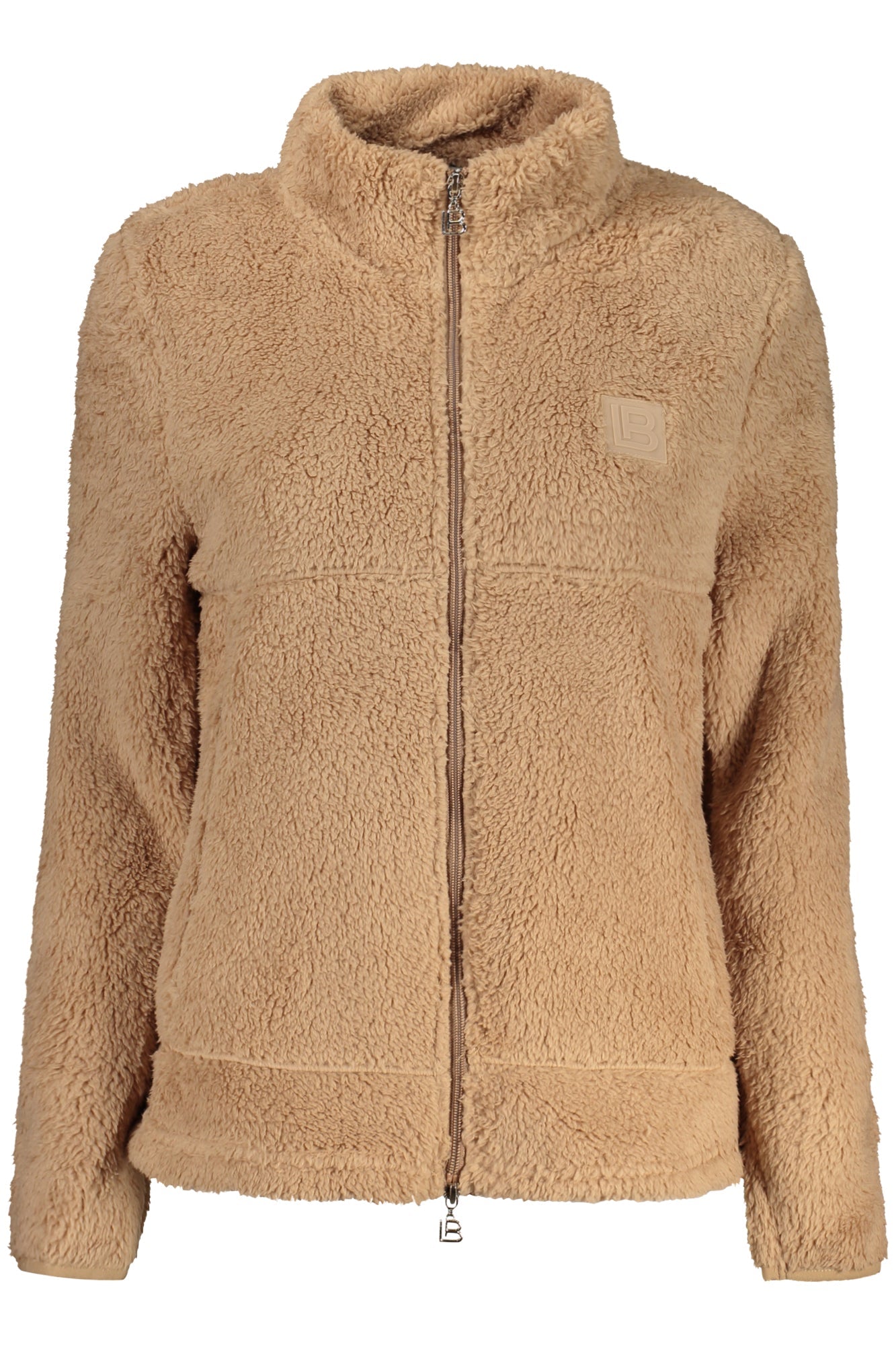LAURA BIAGIOTTI FELPA CON ZIP DONNA MARRONE - Grandi Firme Lab