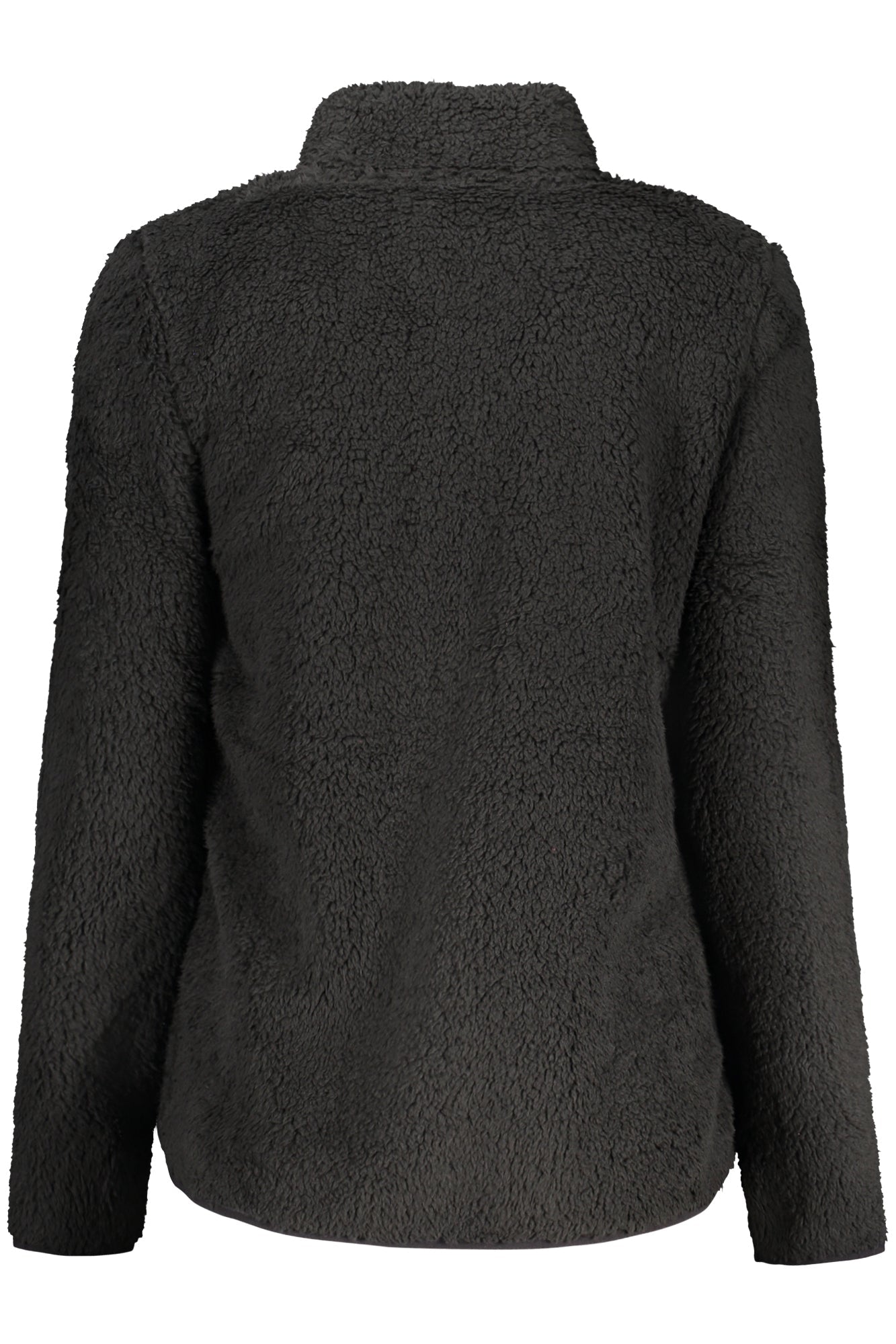 LAURA BIAGIOTTI FELPA CON ZIP DONNA NERO - Grandi Firme Lab
