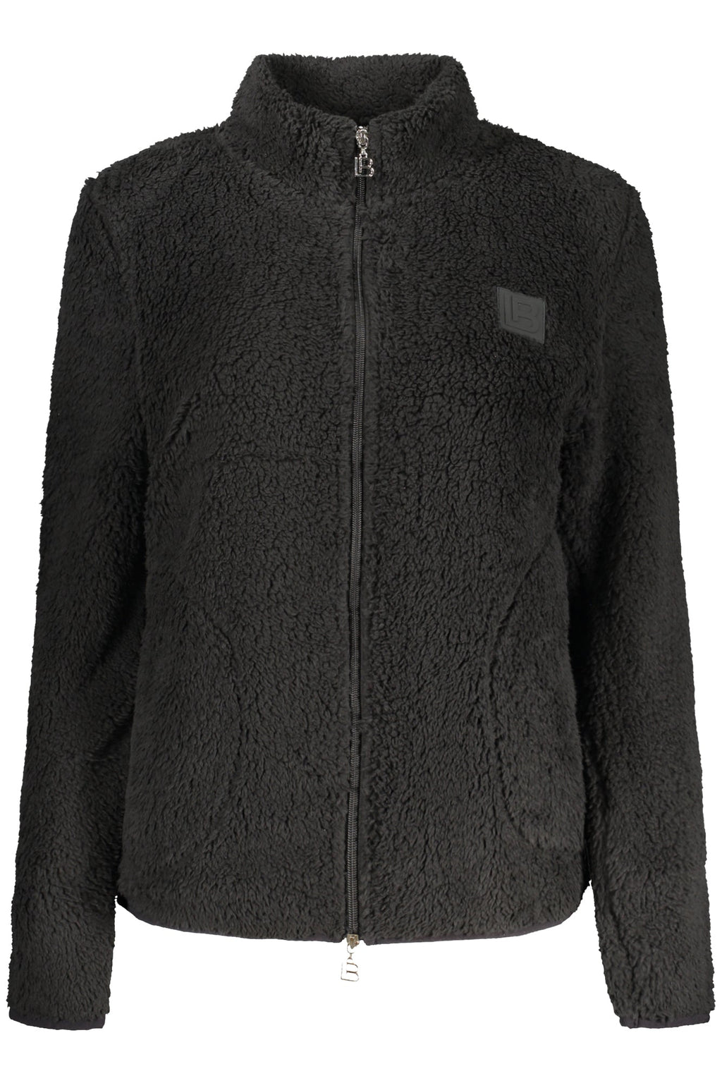 LAURA BIAGIOTTI FELPA CON ZIP DONNA NERO - Grandi Firme Lab