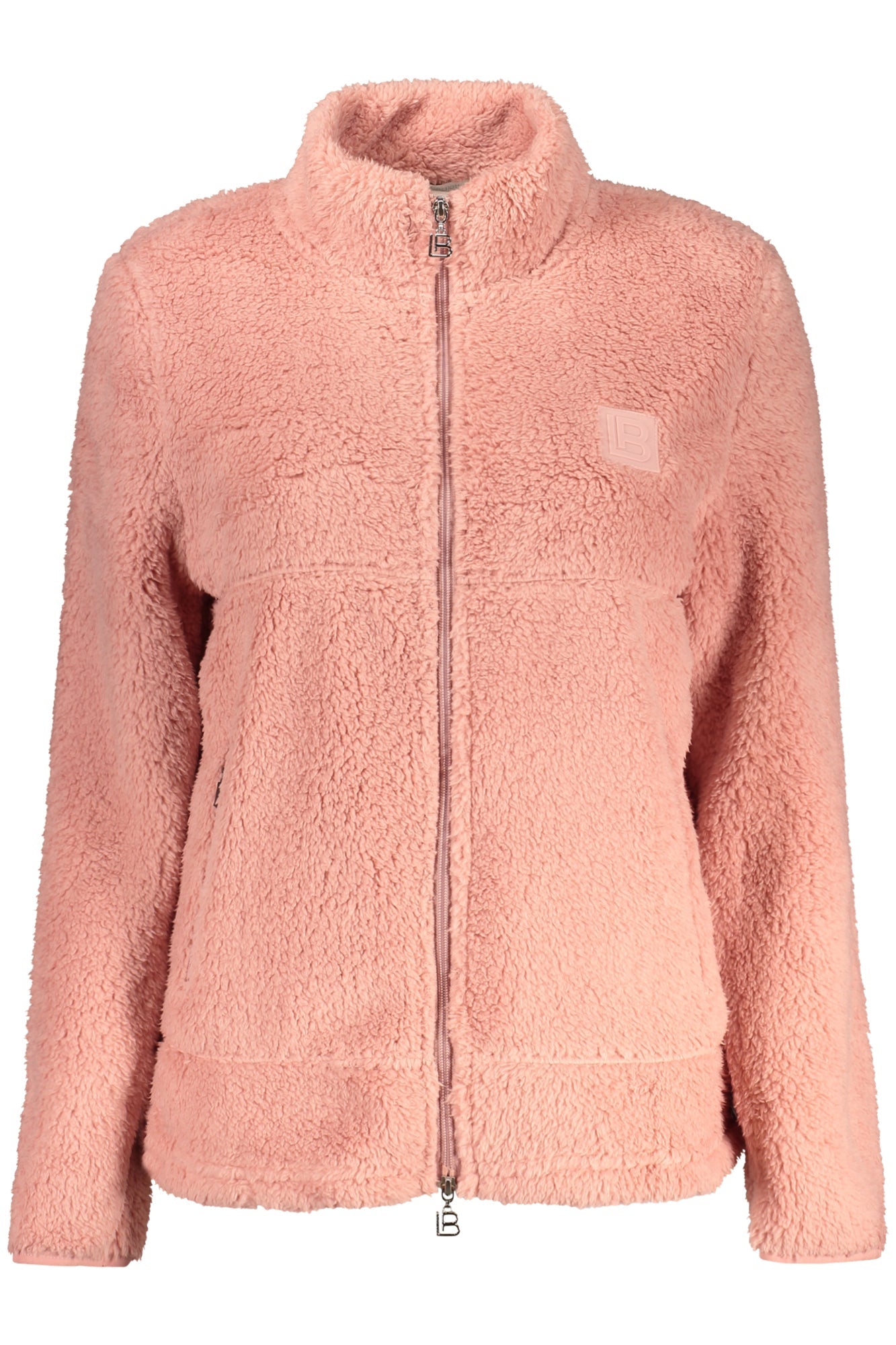 LAURA BIAGIOTTI FELPA CON ZIP DONNA ROSA - Grandi Firme Lab