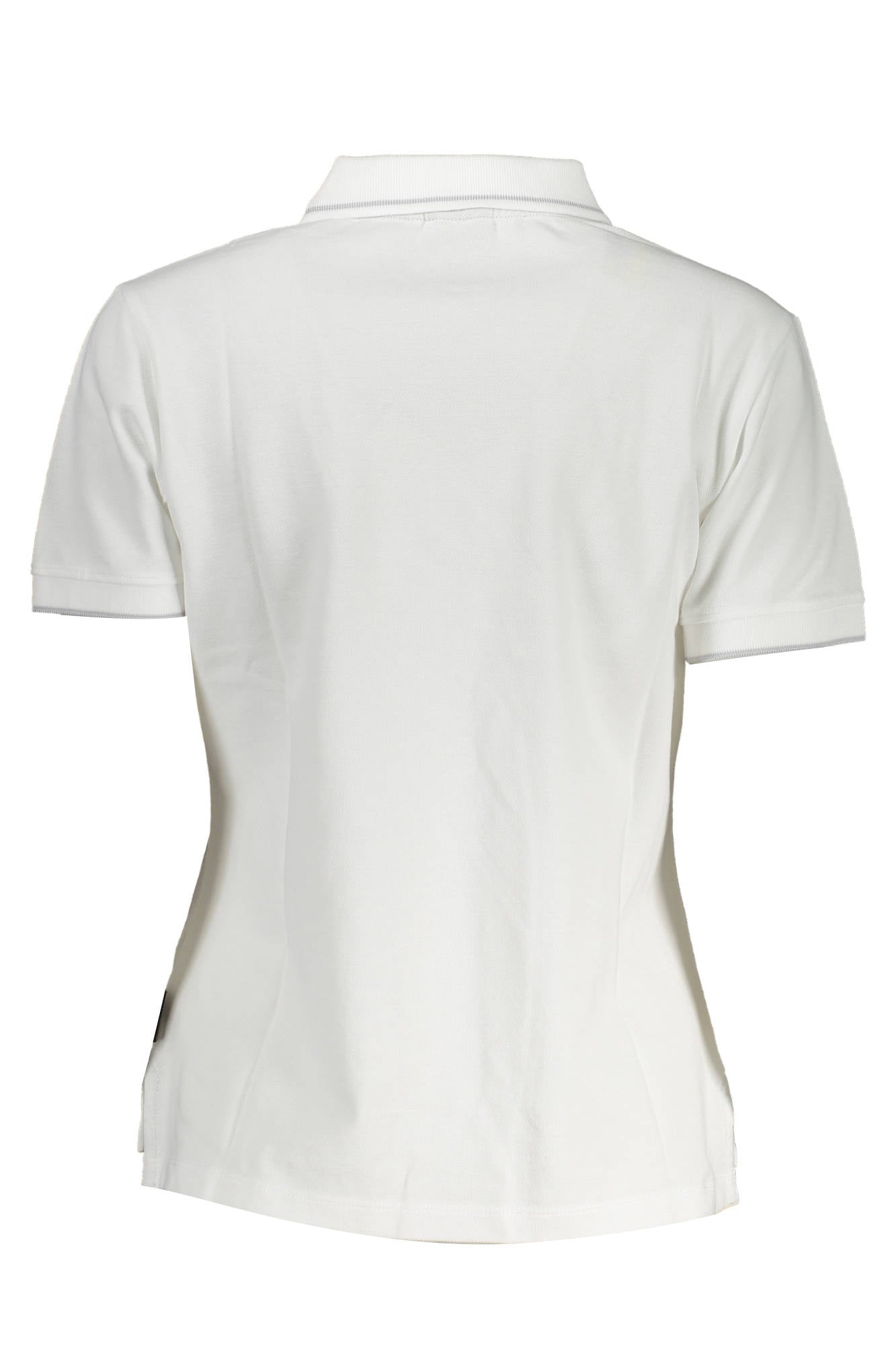 NAPAPIJRI POLO MANICHE CORTE DONNA BIANCO - Grandi Firme Lab