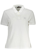 NAPAPIJRI POLO MANICHE CORTE DONNA BIANCO - Grandi Firme Lab