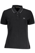 NAPAPIJRI POLO MANICHE CORTE DONNA NERO - Grandi Firme Lab