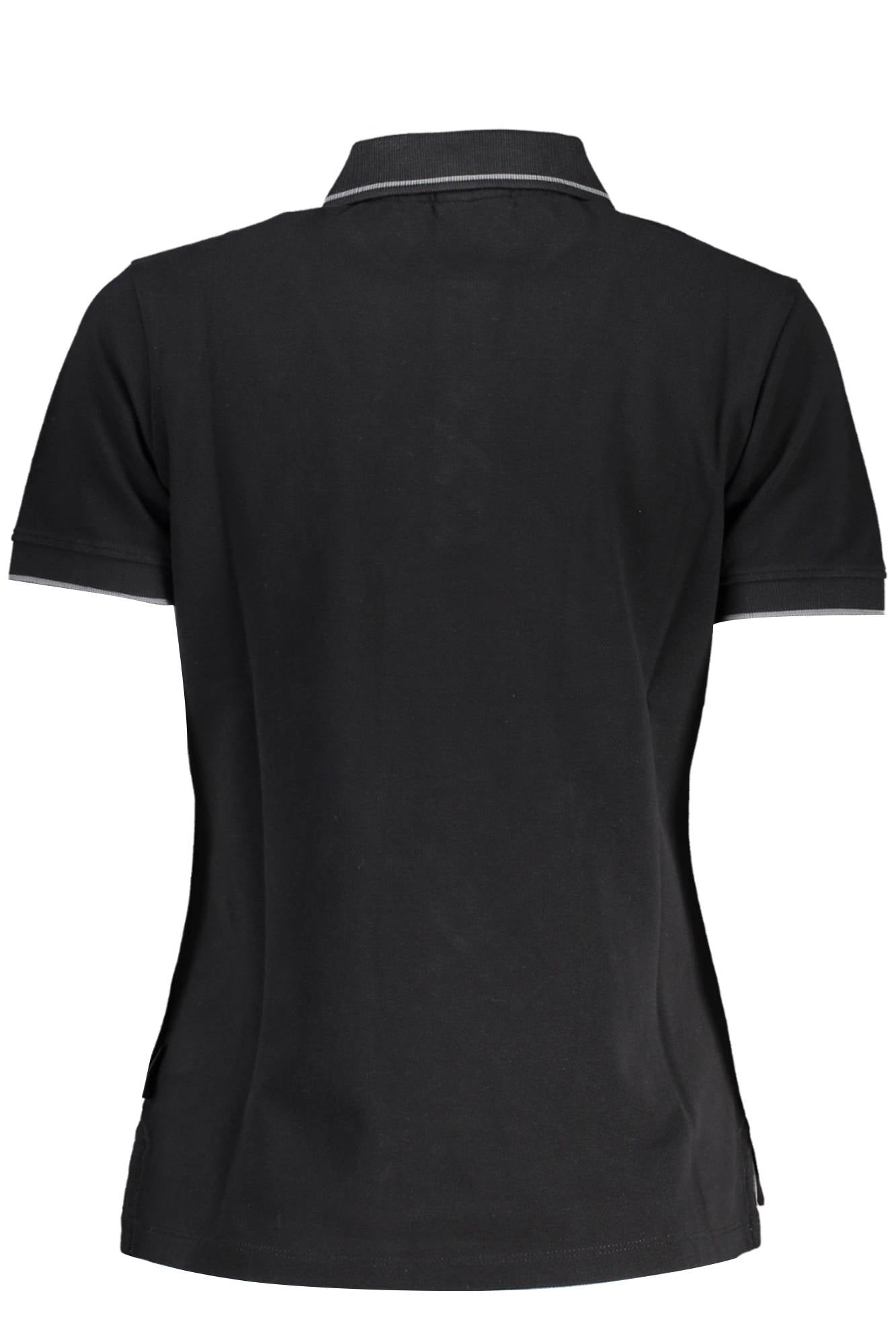 NAPAPIJRI POLO MANICHE CORTE DONNA NERO - Grandi Firme Lab