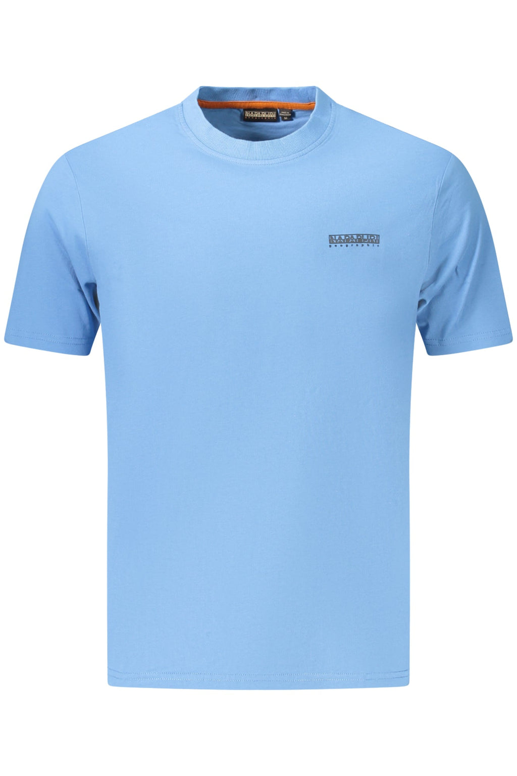 NAPAPIJRI T-SHIRT MANICHE CORTE UOMO AZZURRO - Grandi Firme Lab