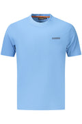 NAPAPIJRI T-SHIRT MANICHE CORTE UOMO AZZURRO - Grandi Firme Lab