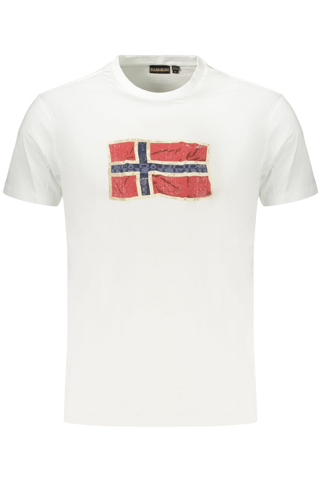 NAPAPIJRI T - SHIRT MANICHE CORTE UOMO BIANCO - Grandi Firme Lab