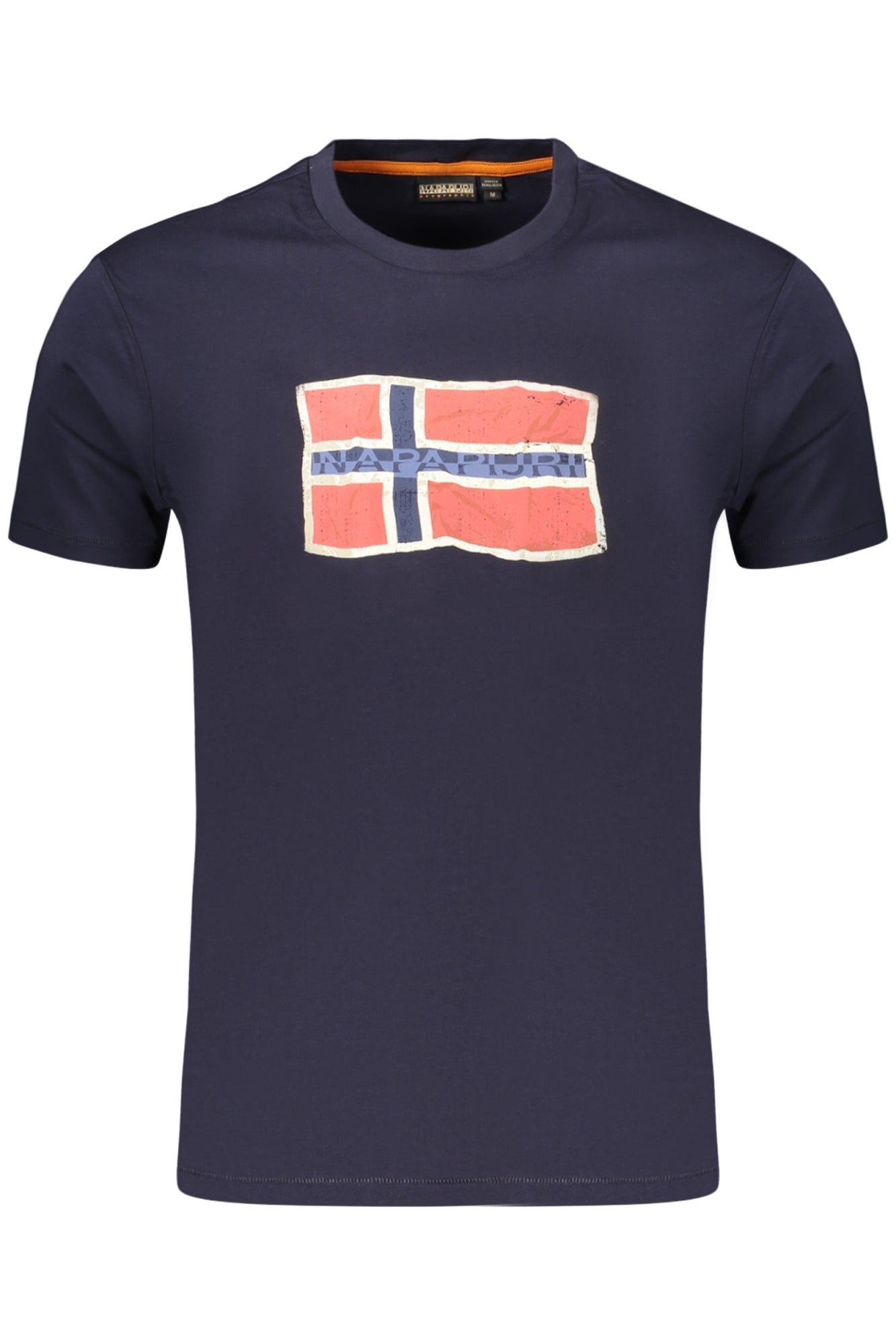 NAPAPIJRI T - SHIRT MANICHE CORTE UOMO BLU - Grandi Firme Lab