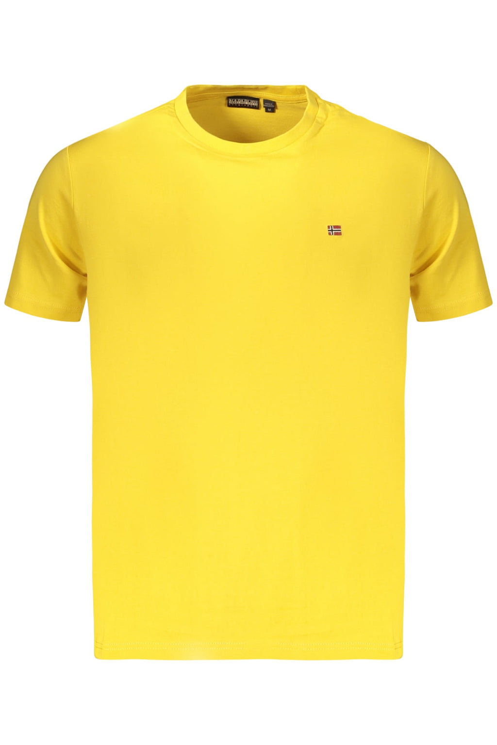 NAPAPIJRI T - SHIRT MANICHE CORTE UOMO GIALLO - Grandi Firme Lab