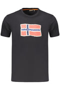 NAPAPIJRI T-SHIRT MANICHE CORTE UOMO NERO - Grandi Firme Lab