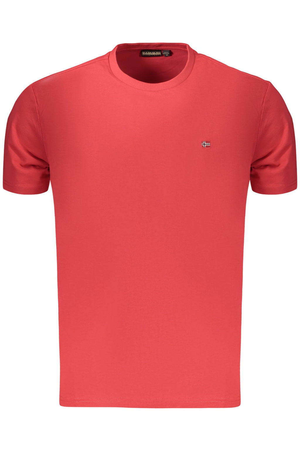 NAPAPIJRI T-SHIRT MANICHE CORTE UOMO ROSSO - Grandi Firme Lab