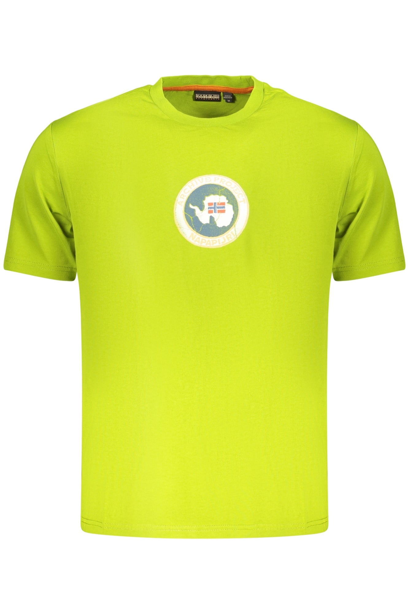 NAPAPIJRI T - SHIRT MANICHE CORTE UOMO VERDE - Grandi Firme Lab