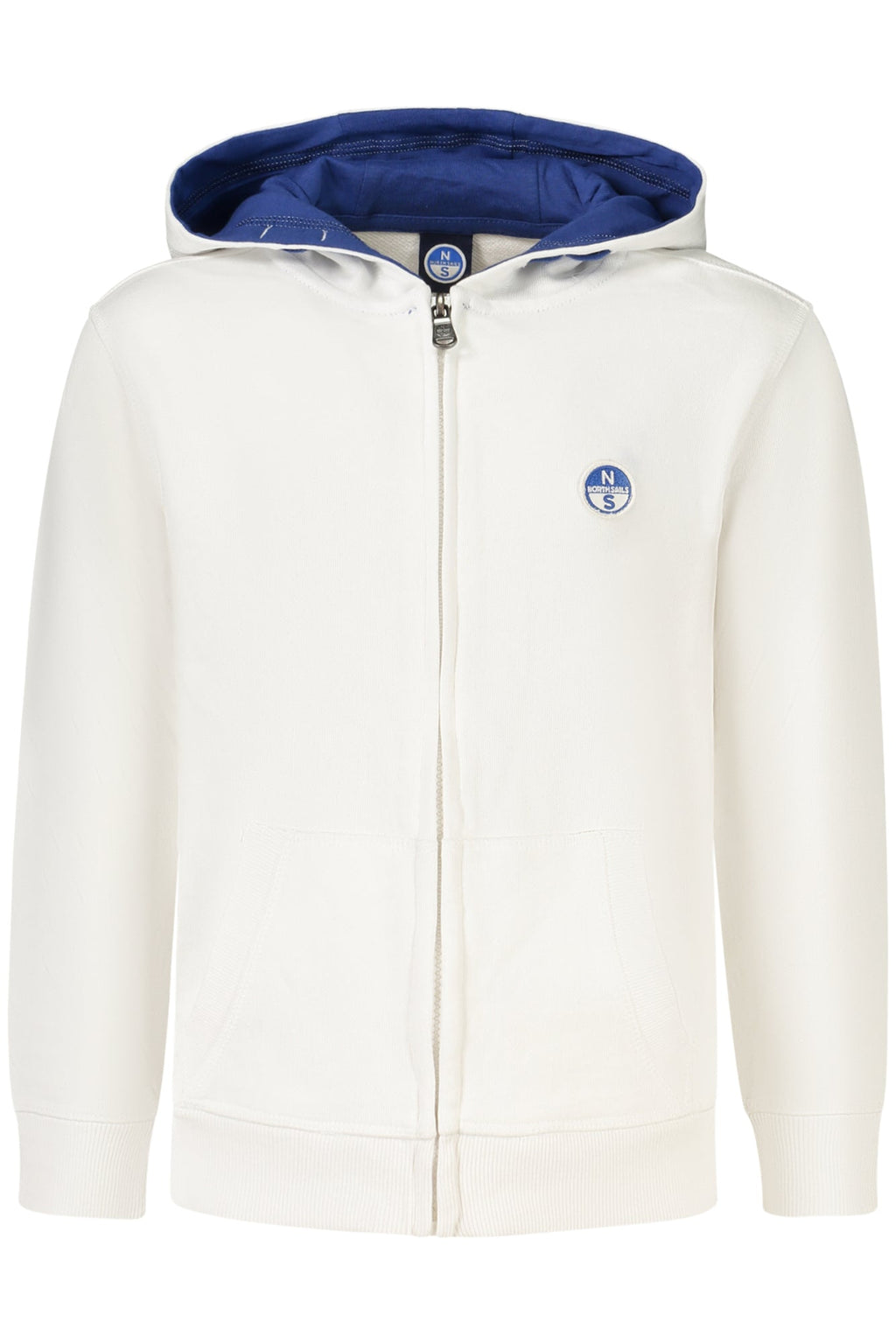 NORTH SAILS FELPA CON ZIP BAMBINO BIANCO - Grandi Firme Lab
