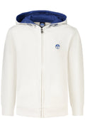 NORTH SAILS FELPA CON ZIP BAMBINO BIANCO - Grandi Firme Lab