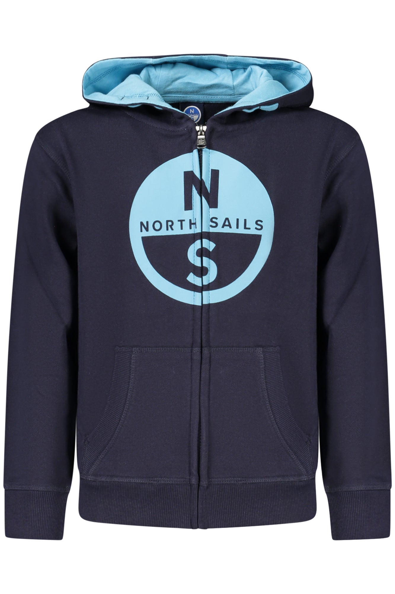 NORTH SAILS FELPA CON ZIP BAMBINO BLU - Grandi Firme Lab