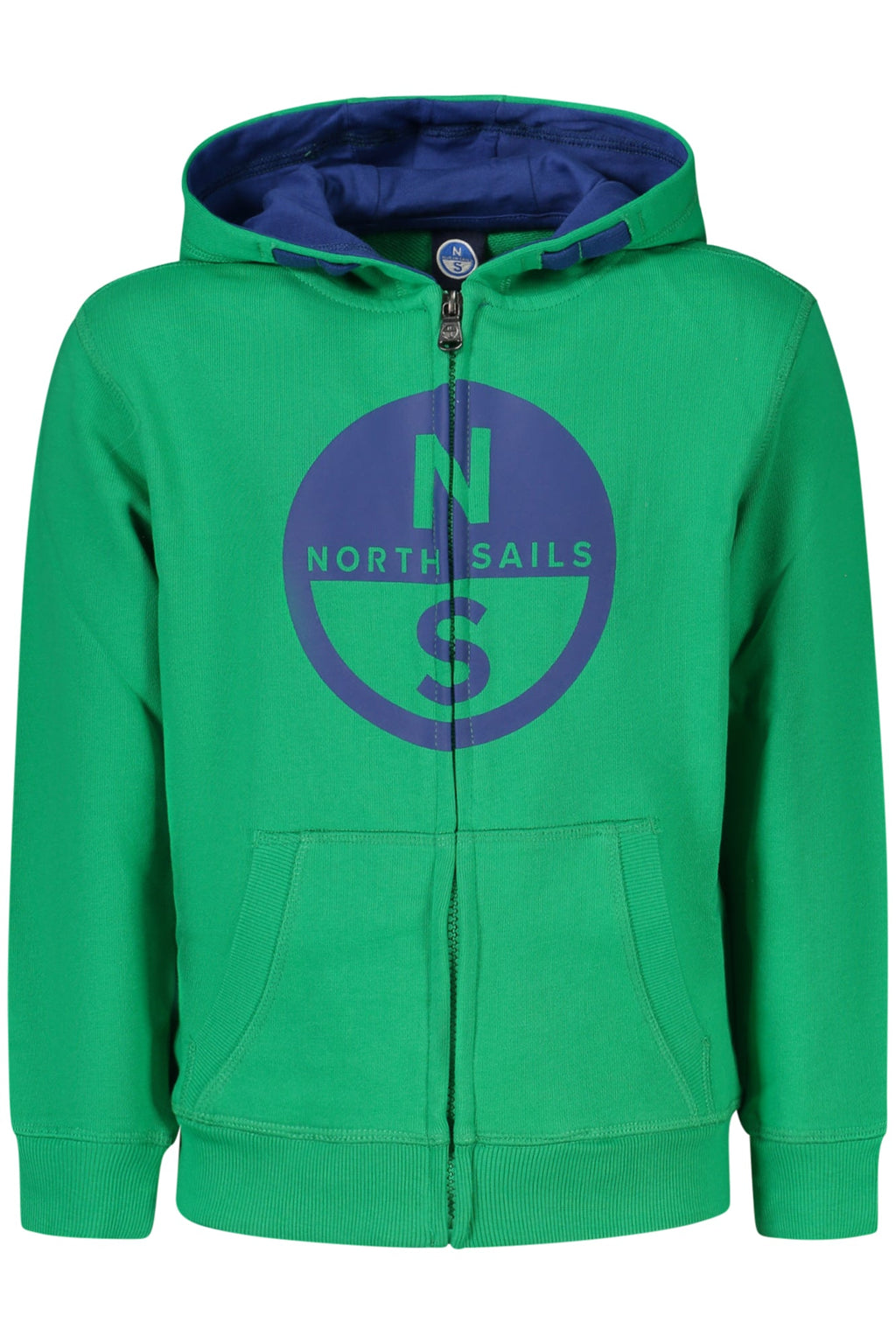NORTH SAILS FELPA CON ZIP BAMBINO VERDE - Grandi Firme Lab