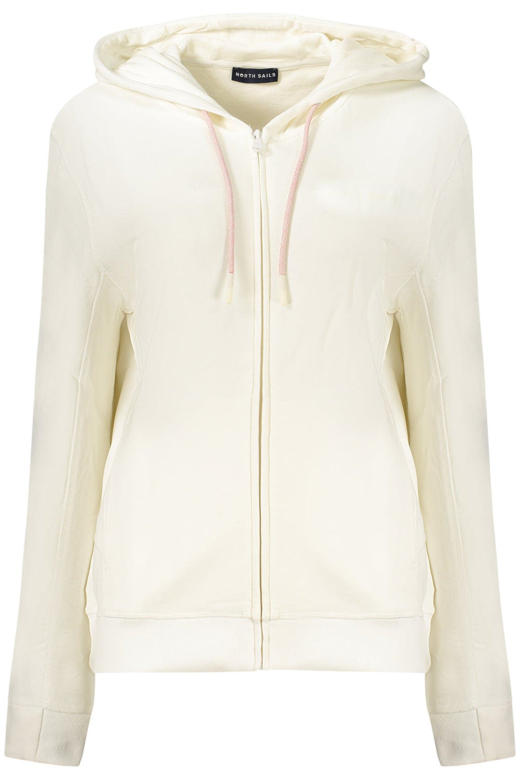 NORTH SAILS FELPA CON ZIP DONNA BIANCO - Grandi Firme Lab