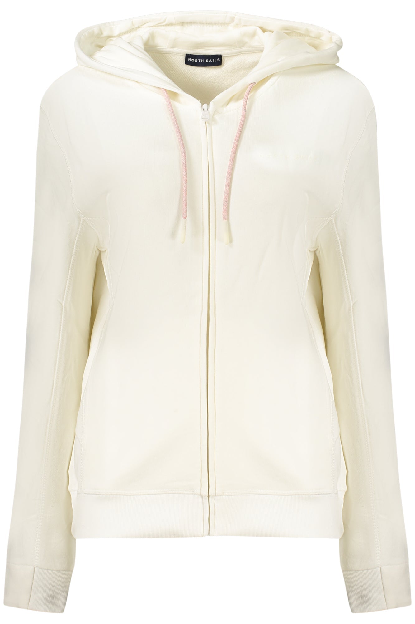 NORTH SAILS FELPA CON ZIP DONNA BIANCO - Grandi Firme Lab