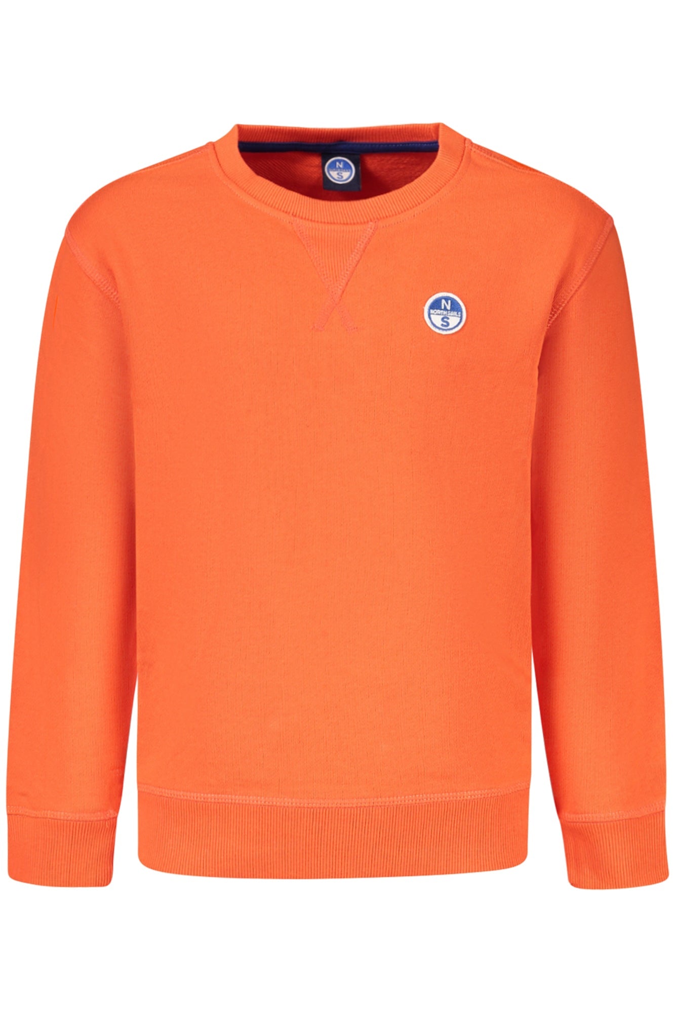 NORTH SAILS FELPA SENZA ZIP BAMBINO ARANCIO - Grandi Firme Lab