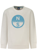 NORTH SAILS FELPA SENZA ZIP BAMBINO BIANCO - Grandi Firme Lab