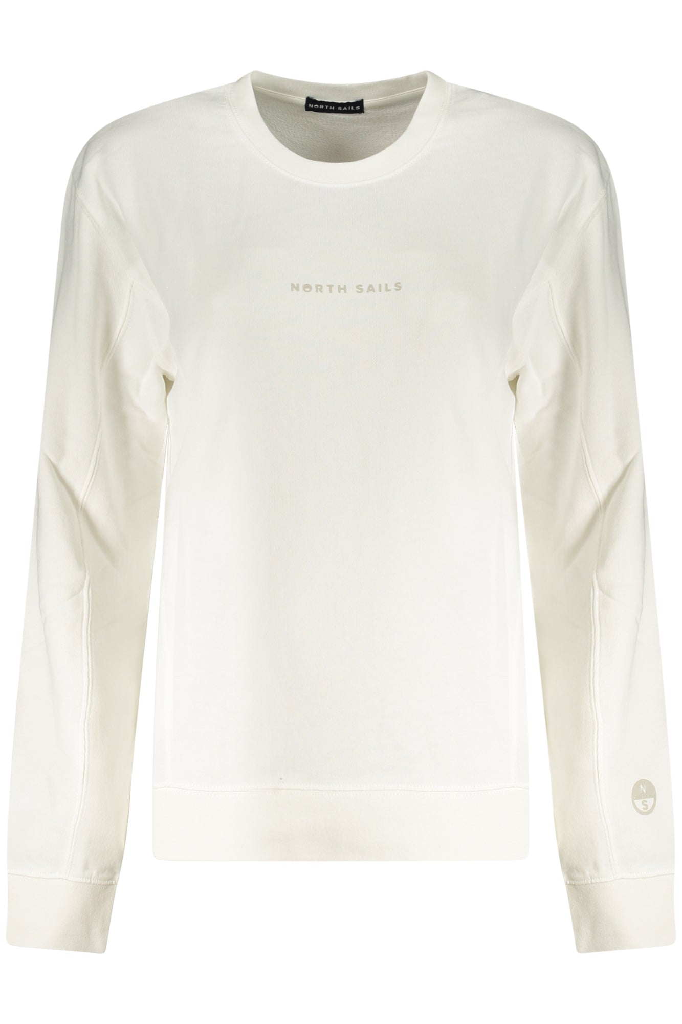 NORTH SAILS FELPA SENZA ZIP DONNA BIANCO - Grandi Firme Lab