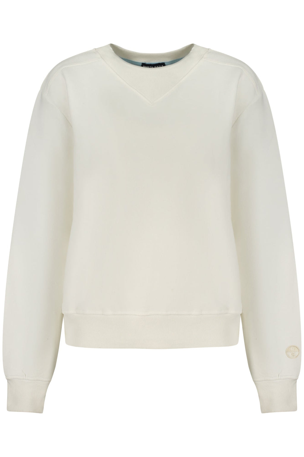 NORTH SAILS FELPA SENZA ZIP DONNA BIANCO - Grandi Firme Lab