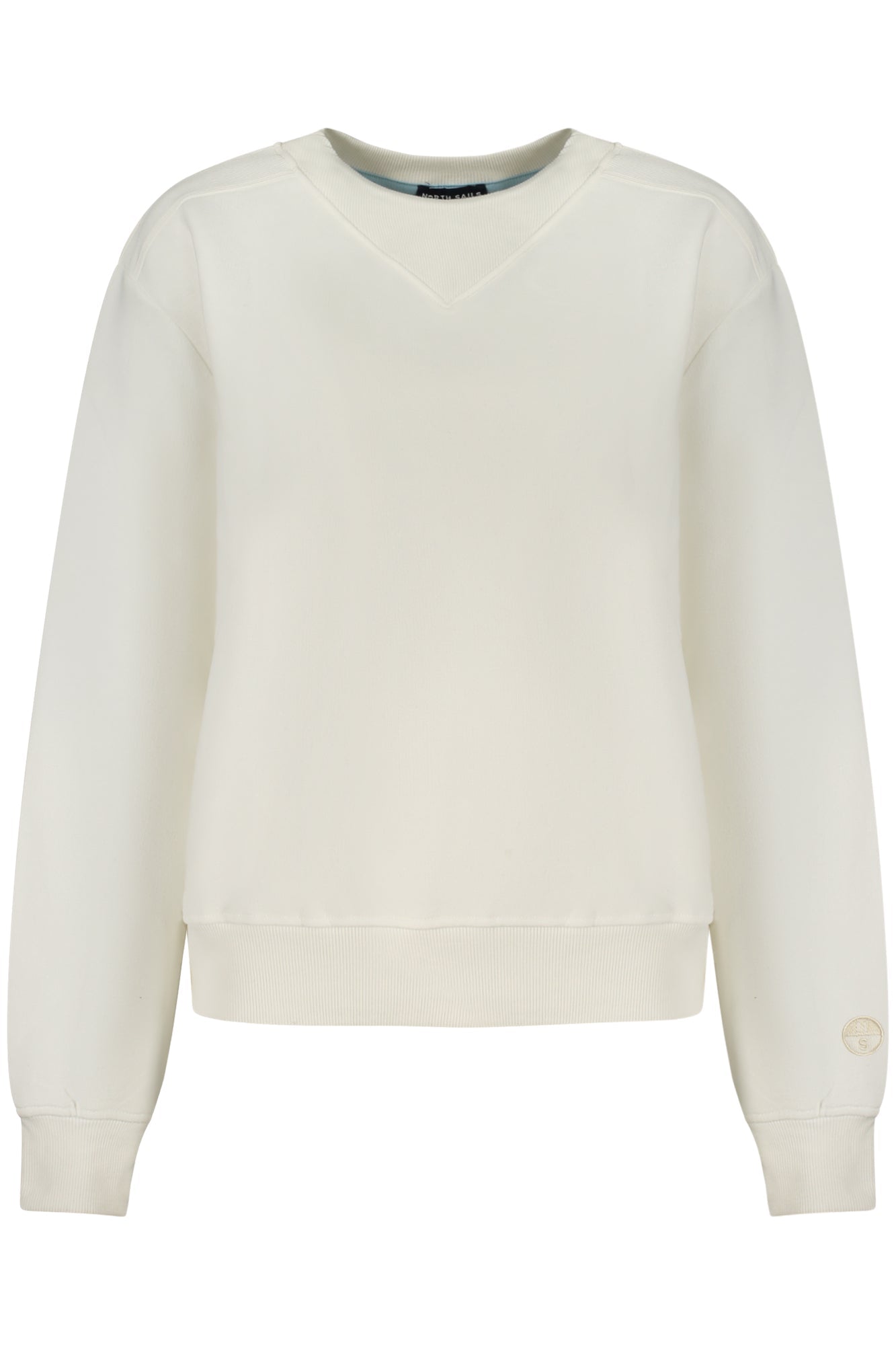 NORTH SAILS FELPA SENZA ZIP DONNA BIANCO - Grandi Firme Lab