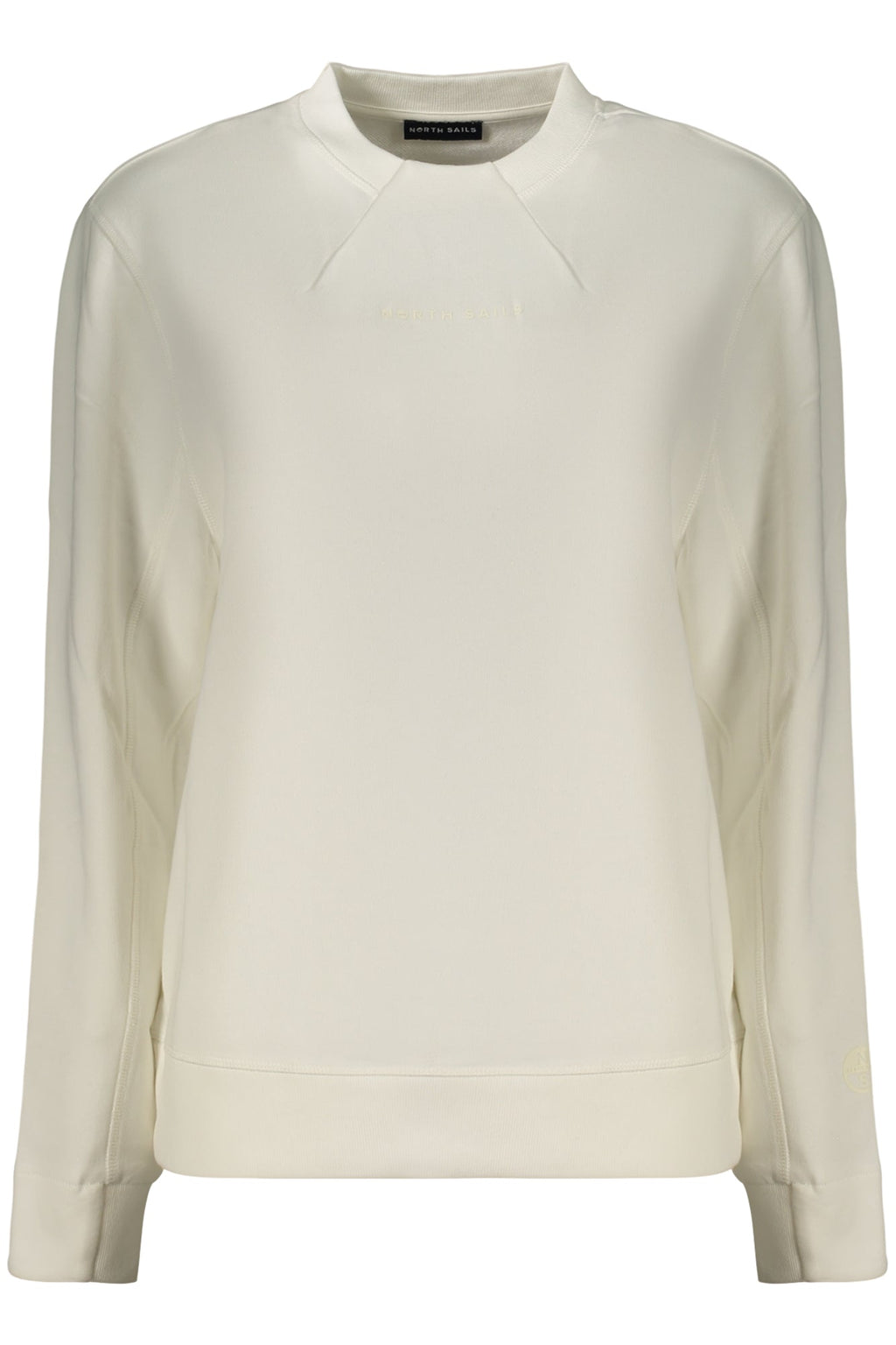 NORTH SAILS FELPA SENZA ZIP DONNA BIANCO - Grandi Firme Lab