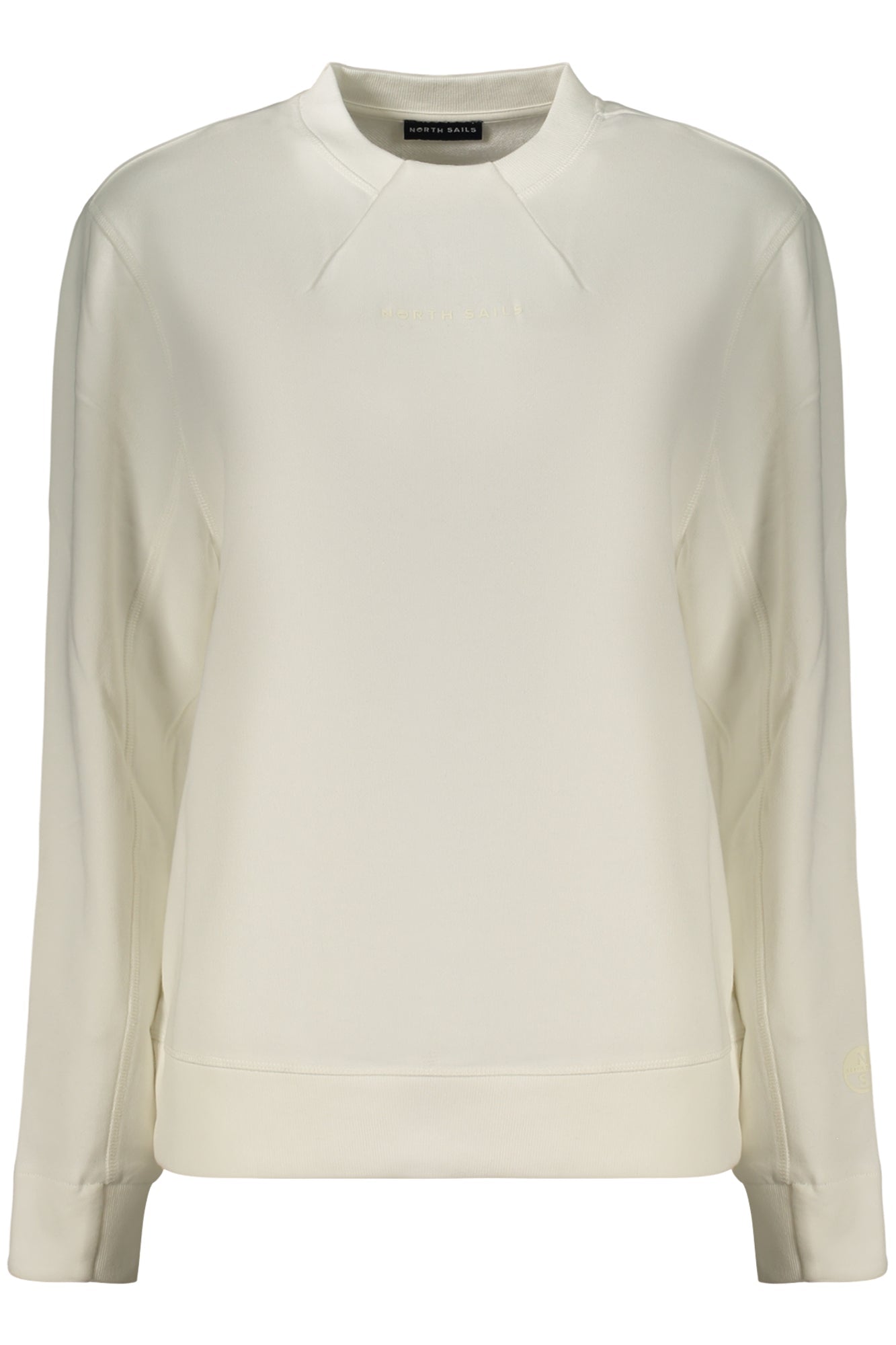 NORTH SAILS FELPA SENZA ZIP DONNA BIANCO - Grandi Firme Lab