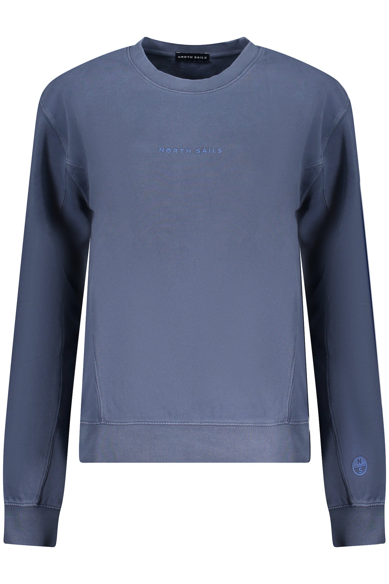 NORTH SAILS FELPA SENZA ZIP DONNA BLU - Grandi Firme Lab