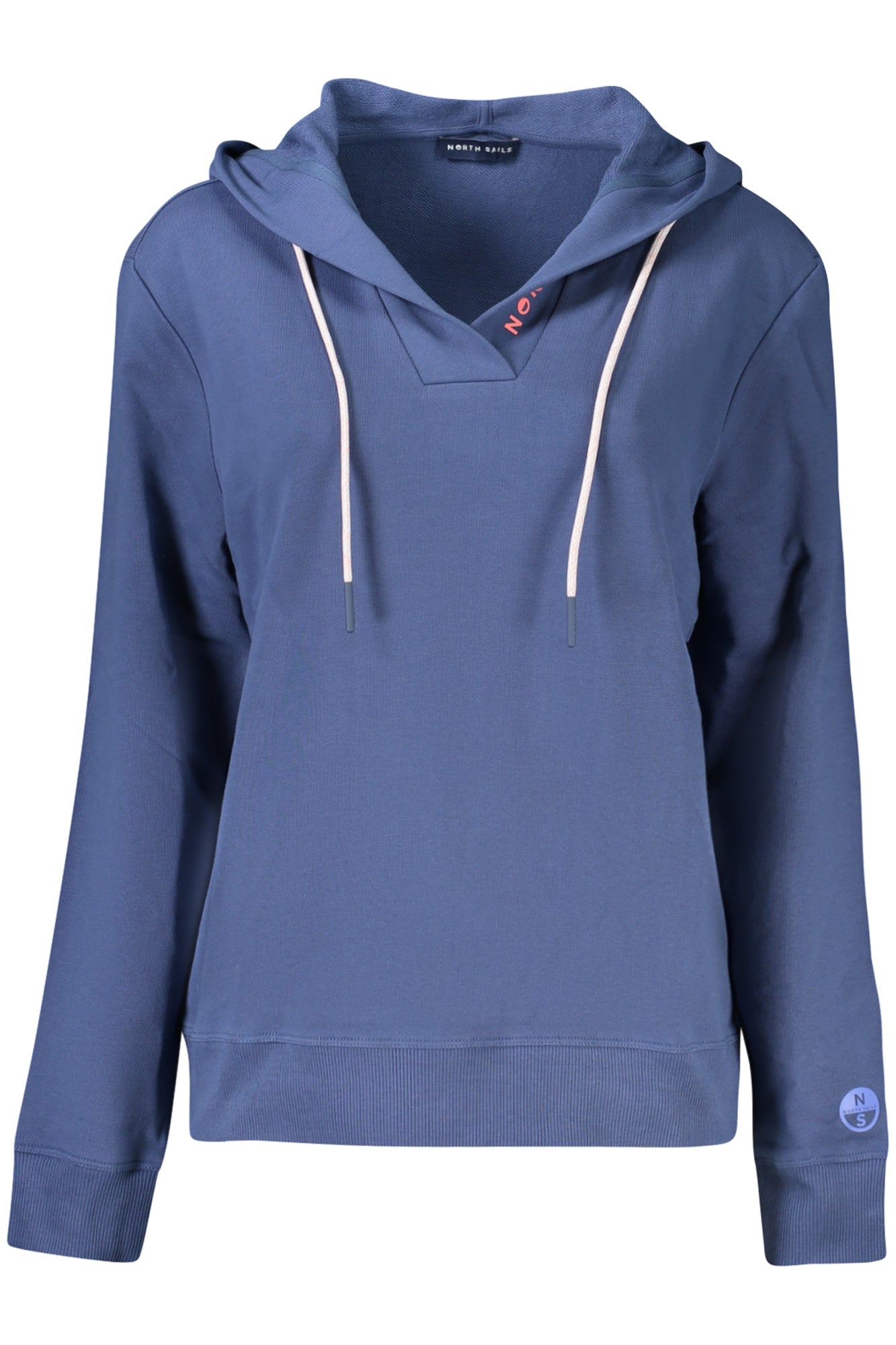 NORTH SAILS FELPA SENZA ZIP DONNA BLU - Grandi Firme Lab