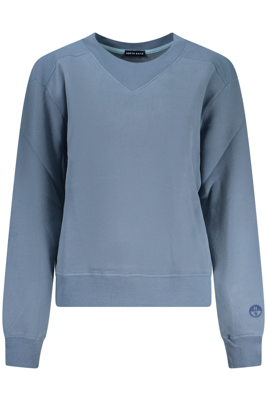 NORTH SAILS FELPA SENZA ZIP DONNA BLU - Grandi Firme Lab
