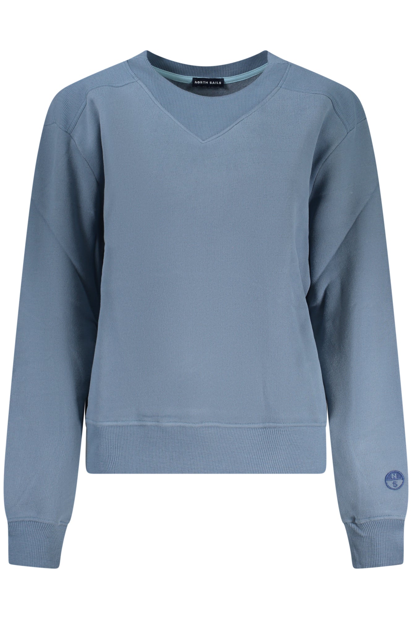 NORTH SAILS FELPA SENZA ZIP DONNA BLU - Grandi Firme Lab