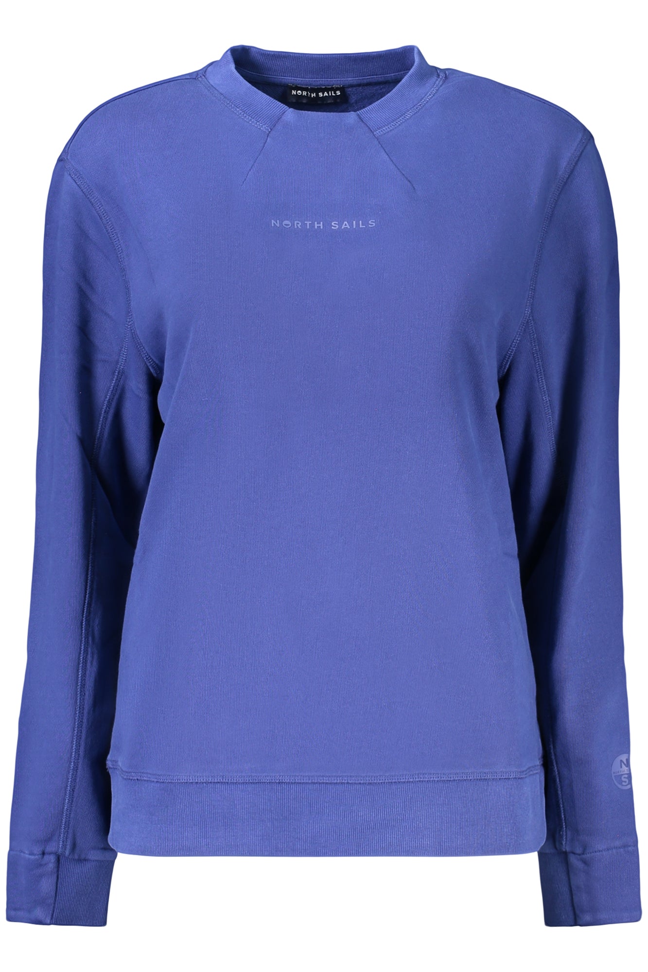 NORTH SAILS FELPA SENZA ZIP DONNA BLU - Grandi Firme Lab