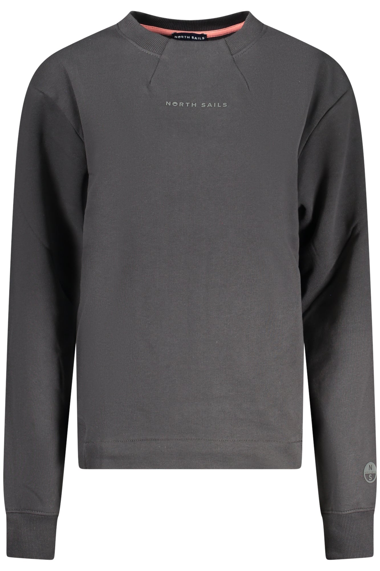 NORTH SAILS FELPA SENZA ZIP DONNA NERO - Grandi Firme Lab