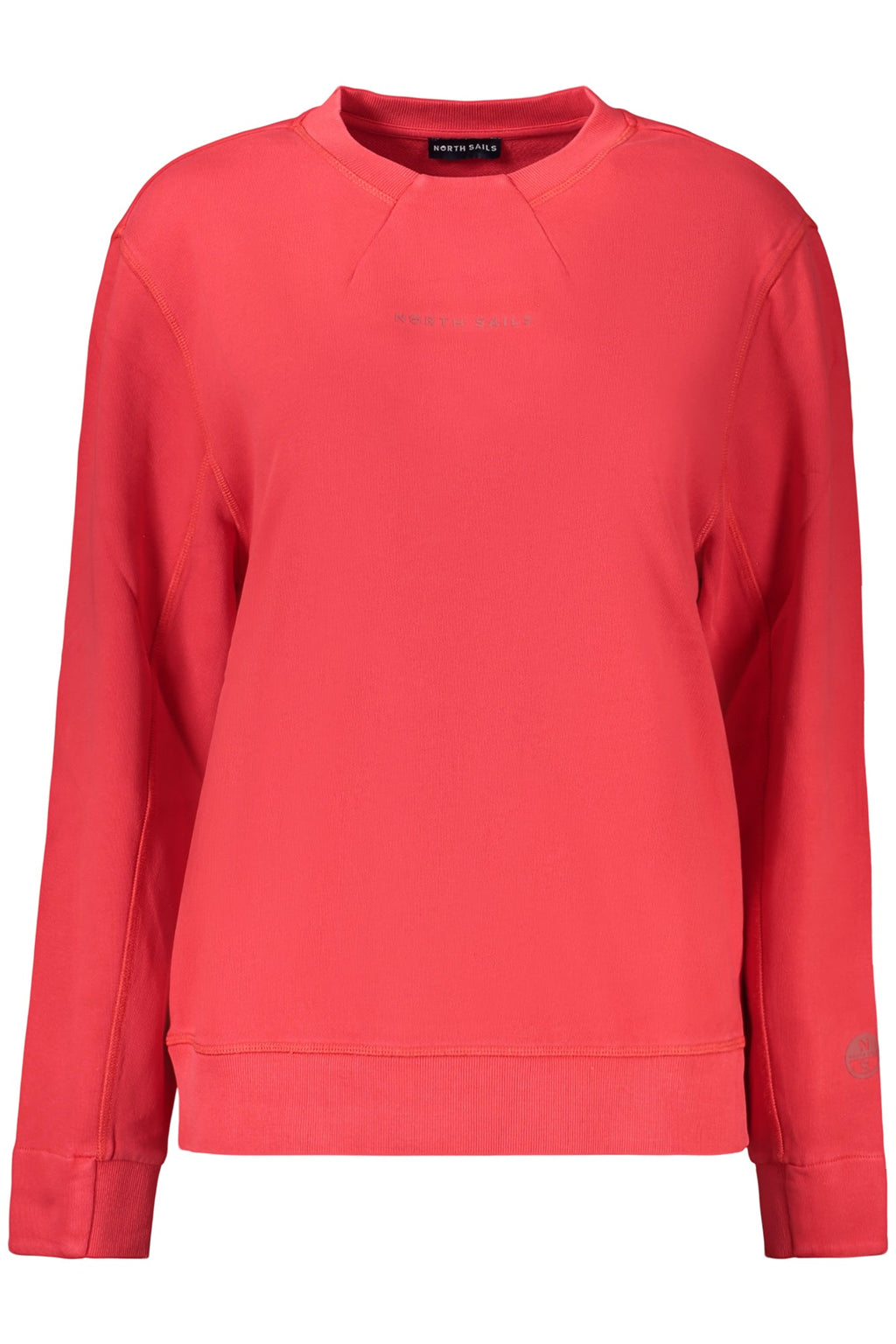 NORTH SAILS FELPA SENZA ZIP DONNA ROSSO - Grandi Firme Lab