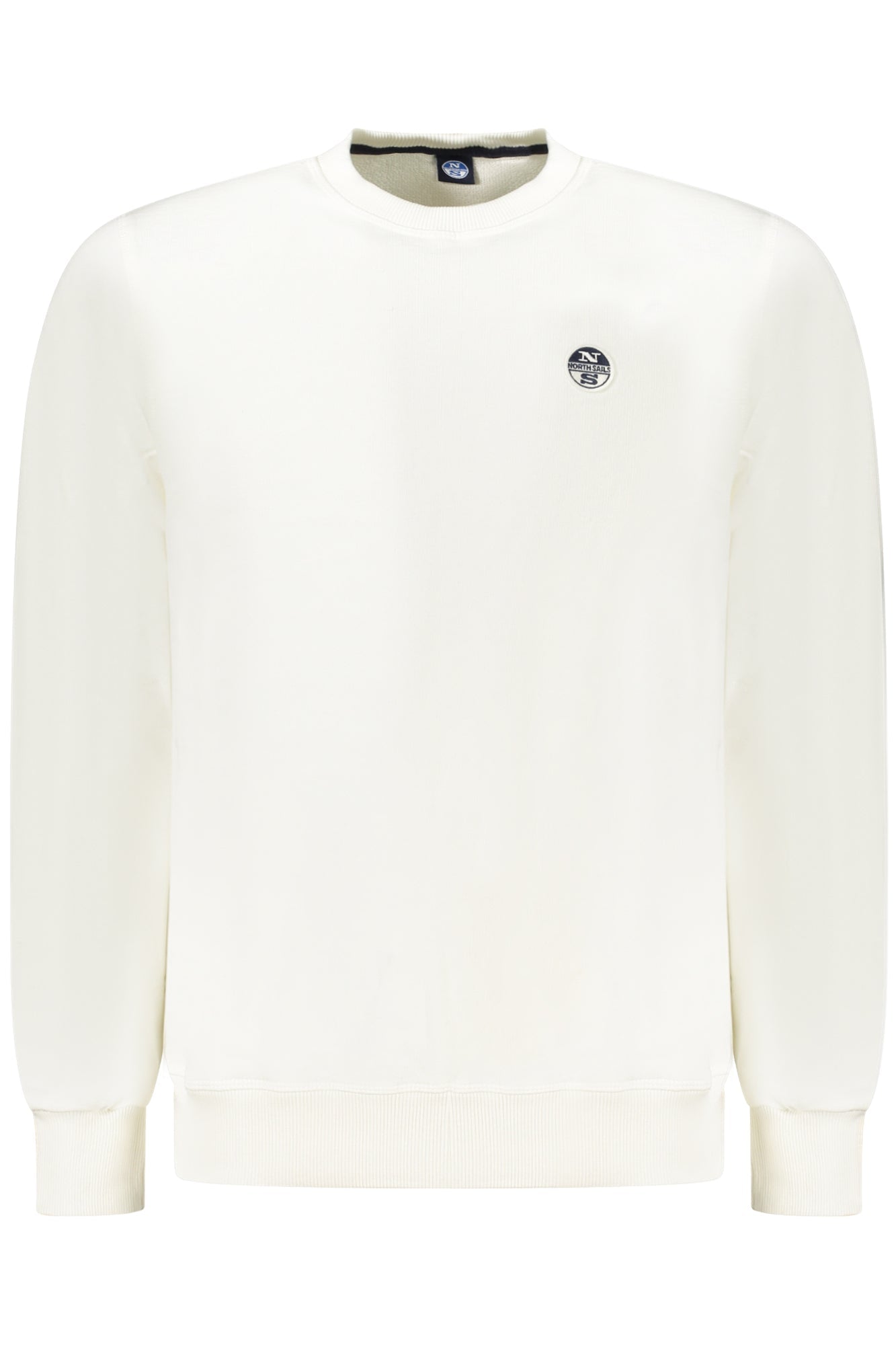 NORTH SAILS FELPA SENZA ZIP UOMO BIANCO - Grandi Firme Lab