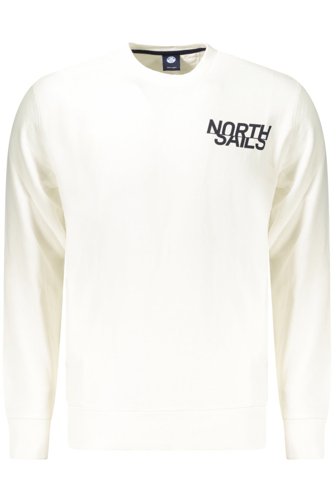 NORTH SAILS FELPA SENZA ZIP UOMO BIANCO - Grandi Firme Lab