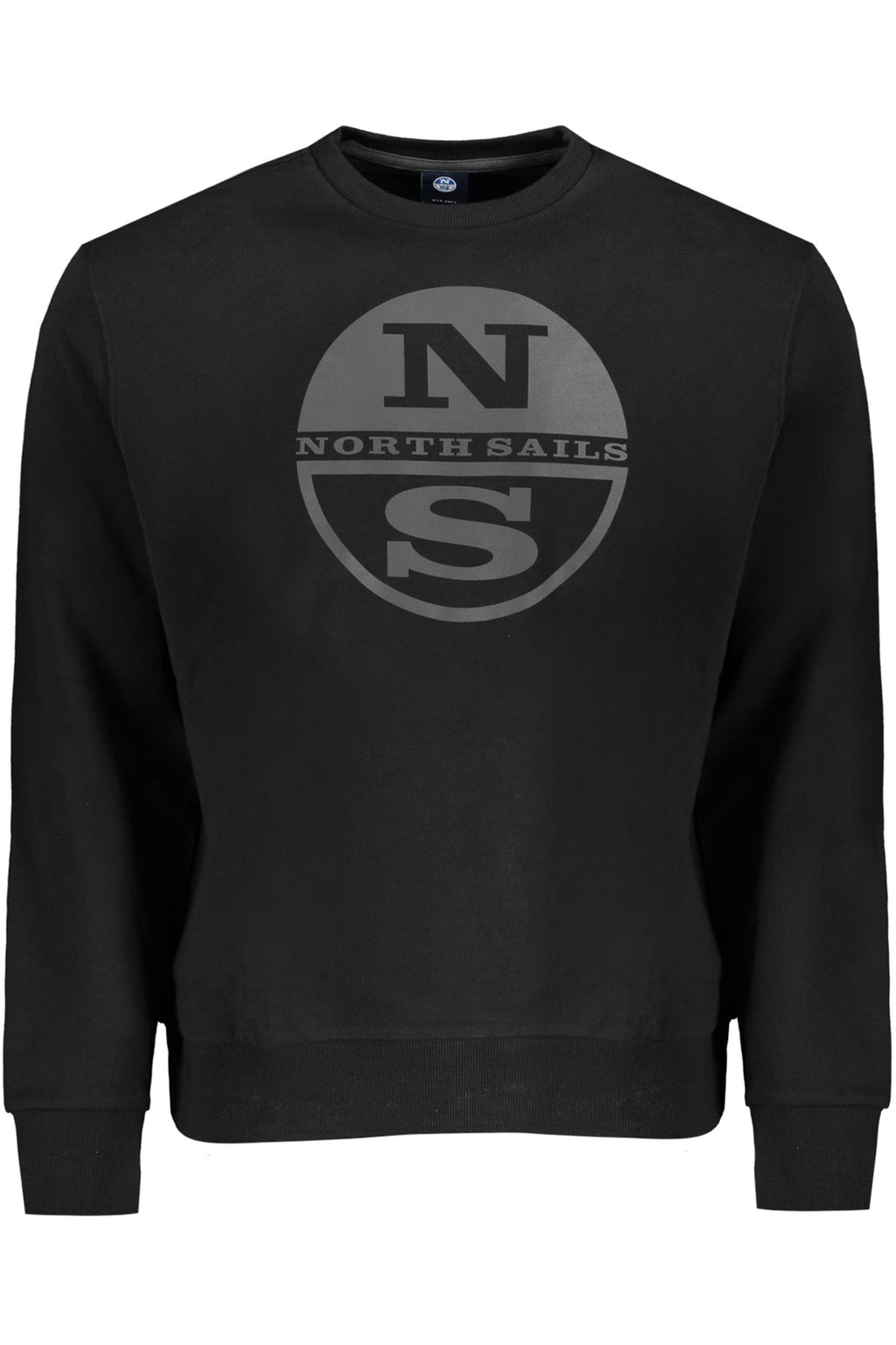 NORTH SAILS FELPA SENZA ZIP UOMO NERO - Grandi Firme Lab